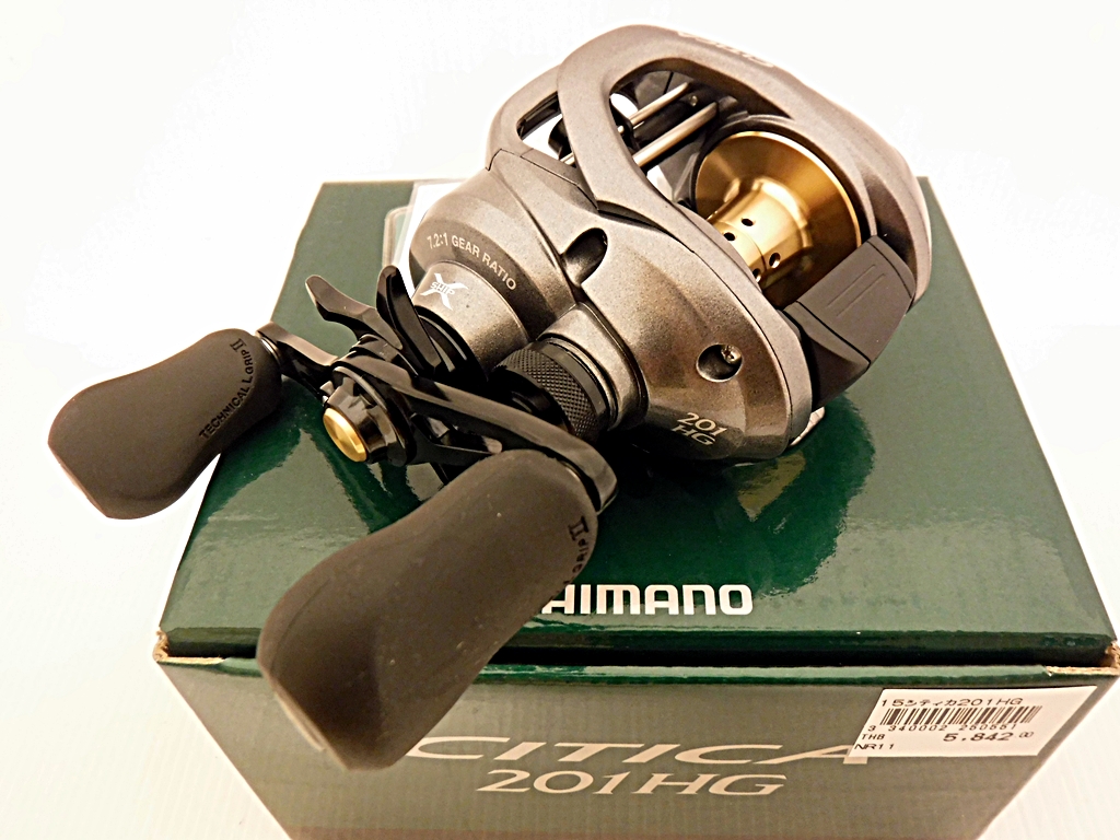 NEW REEL SHIMANO CITICA 201 HG, Reel