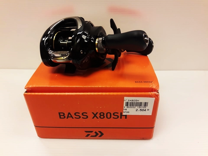 NEW REEL DAIWA BASS X80SH