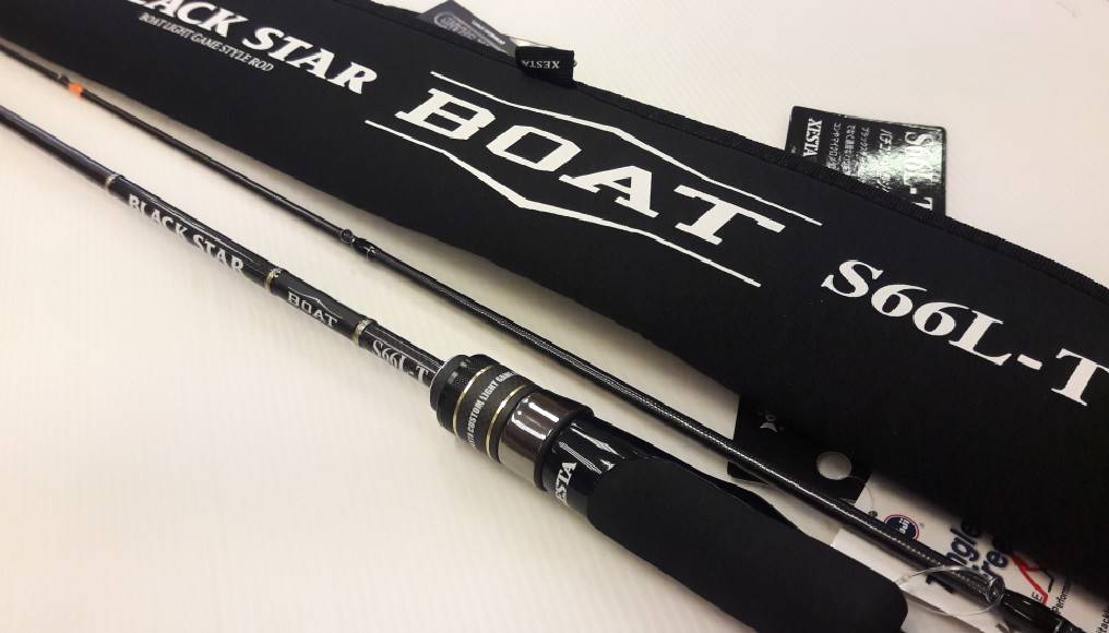 NEW ROD  XESTA BLACK STAR BOAT S66L-T