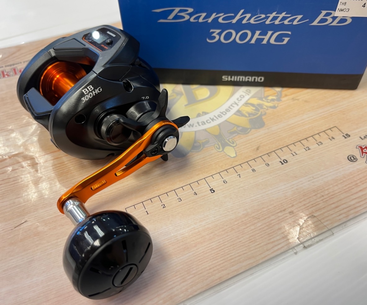 NEW REEL SHIMANO Barchetta BB 300 HG