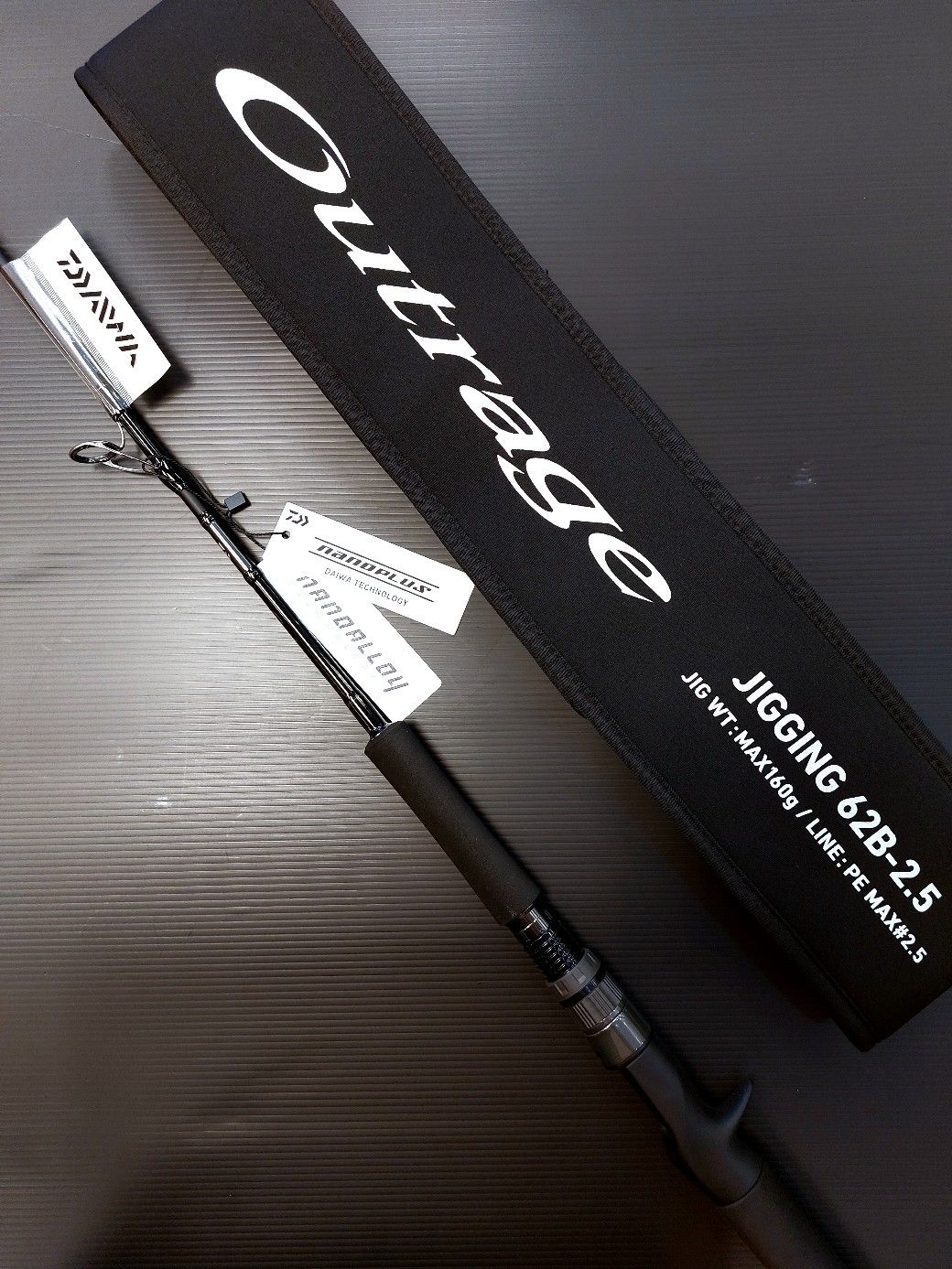 NEW ROD DAIWA Outrage JIGGING 62B-2.5