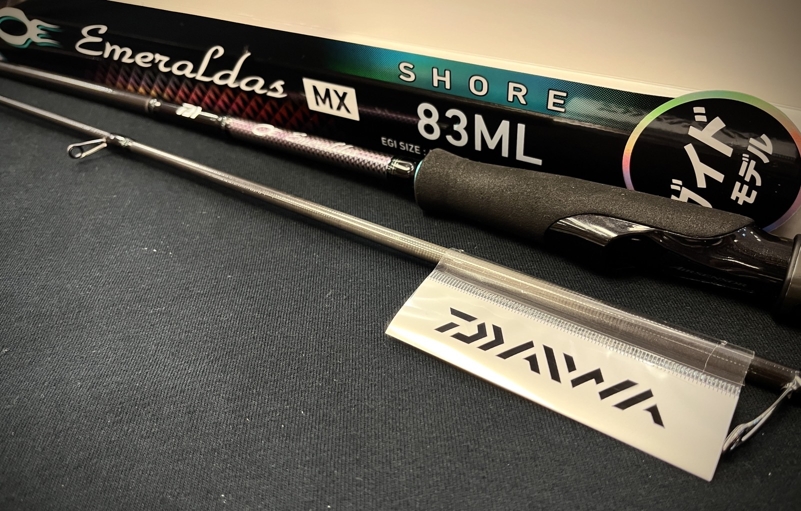 NEW ROD DAIWA EMERALDAS MX 83ML•N