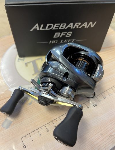 NEW REEL SHIMANO 22 ALDEBARAN BFS HG LEFT, Rod