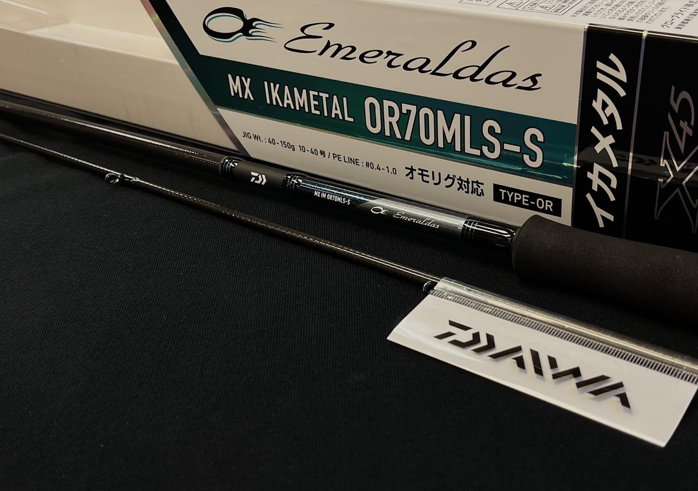 NEW ROD DAIWA Emeraldas MX IKAMETAL OR70MLS-S