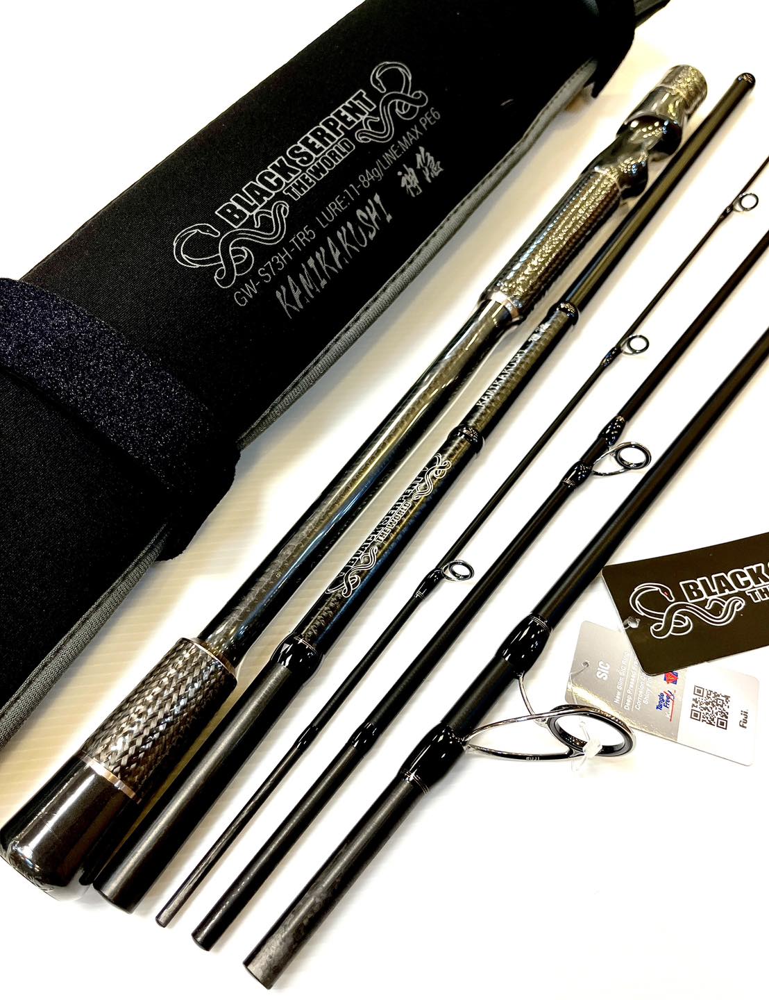 NEW ROD DRANCKRAZY BLACK SERPENT [THE WOALD] KAMIKAKUSHI S73H-TR5