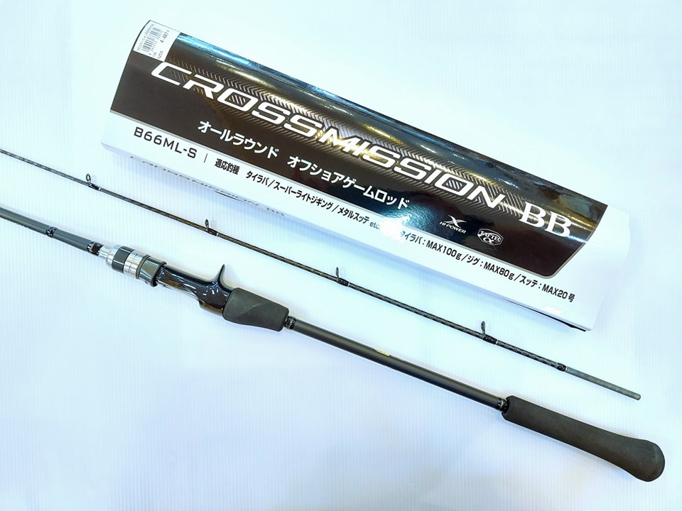 NEW ROD SHIMANO CROSSMISSION BB B66ML-S