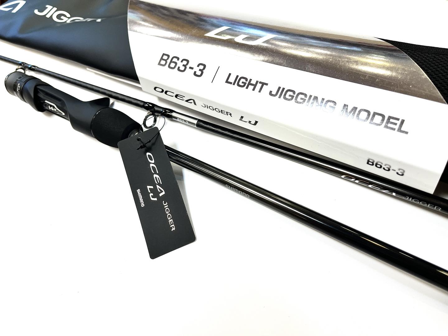 NEW ROD Shimano 24 OCEA JIGGER LJ B63-3