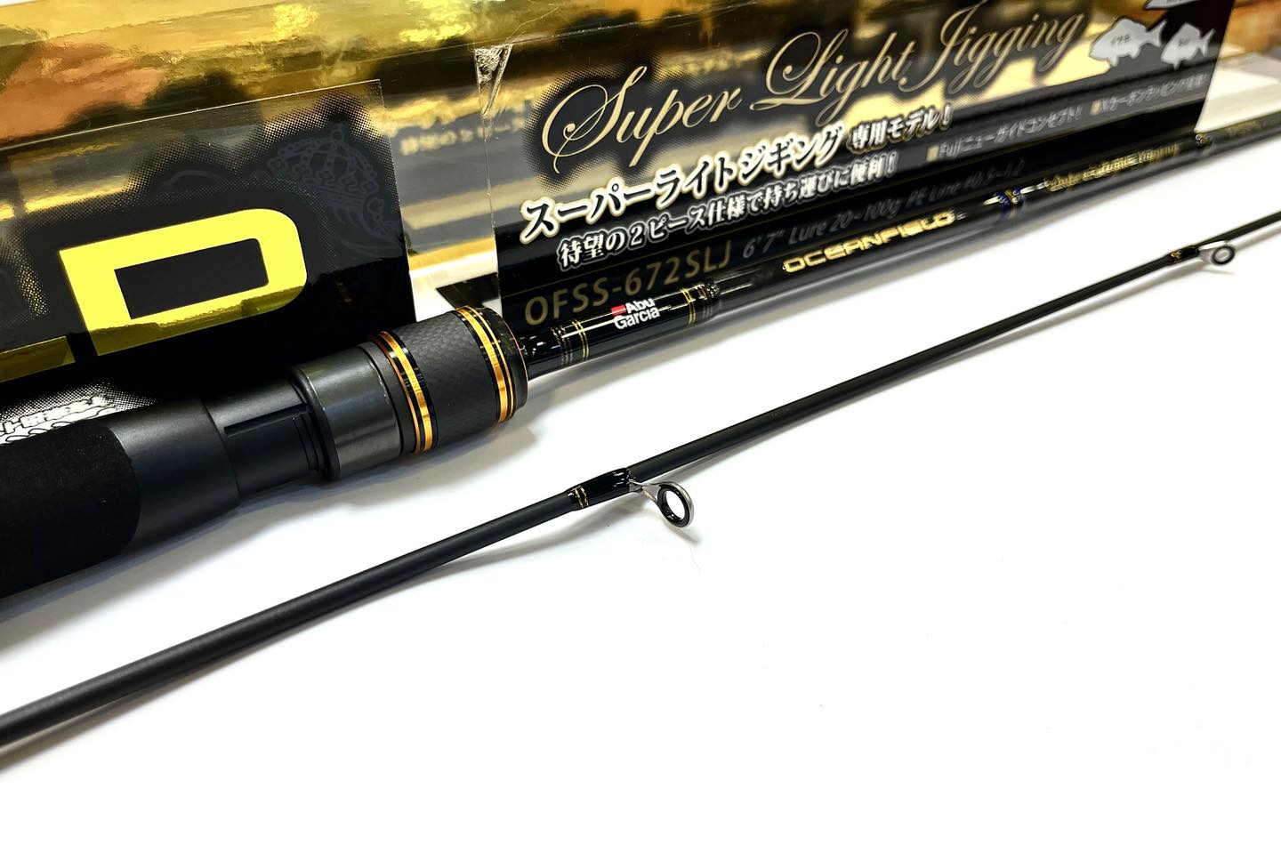 NEW ROD Abu Garcia OCEANFIELD Super Light Jigging OFSS-672SLJ
