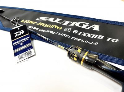 NEW ROD DAIWA SALTIGA LIGHT JIGGING EX 61XXHB TG