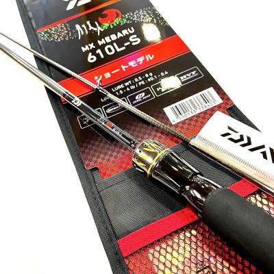 NEW ROD DAIWA GEKKABIJIN MX MEBARU 610L-S