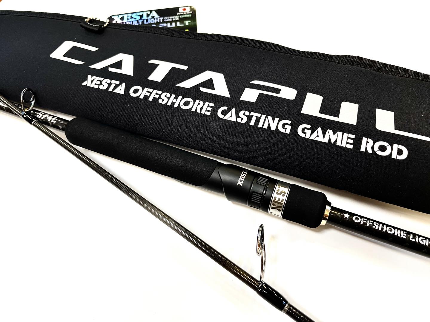 NEW ROD XESTA CATPULT LIGHT S74L offshore casting game rod