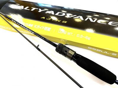 NEW ROD SHIMANO 25 SALTY ADVNCE AJING S58UL-S