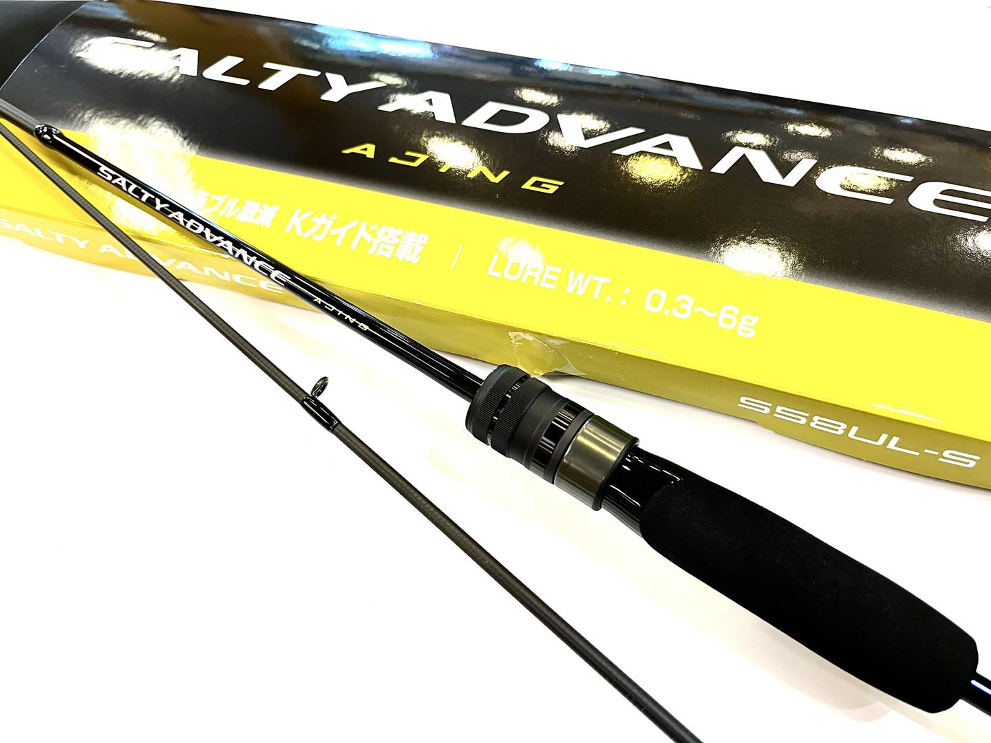 NEW ROD SHIMANO 25 SALTY ADVNCE AJING S58UL-S