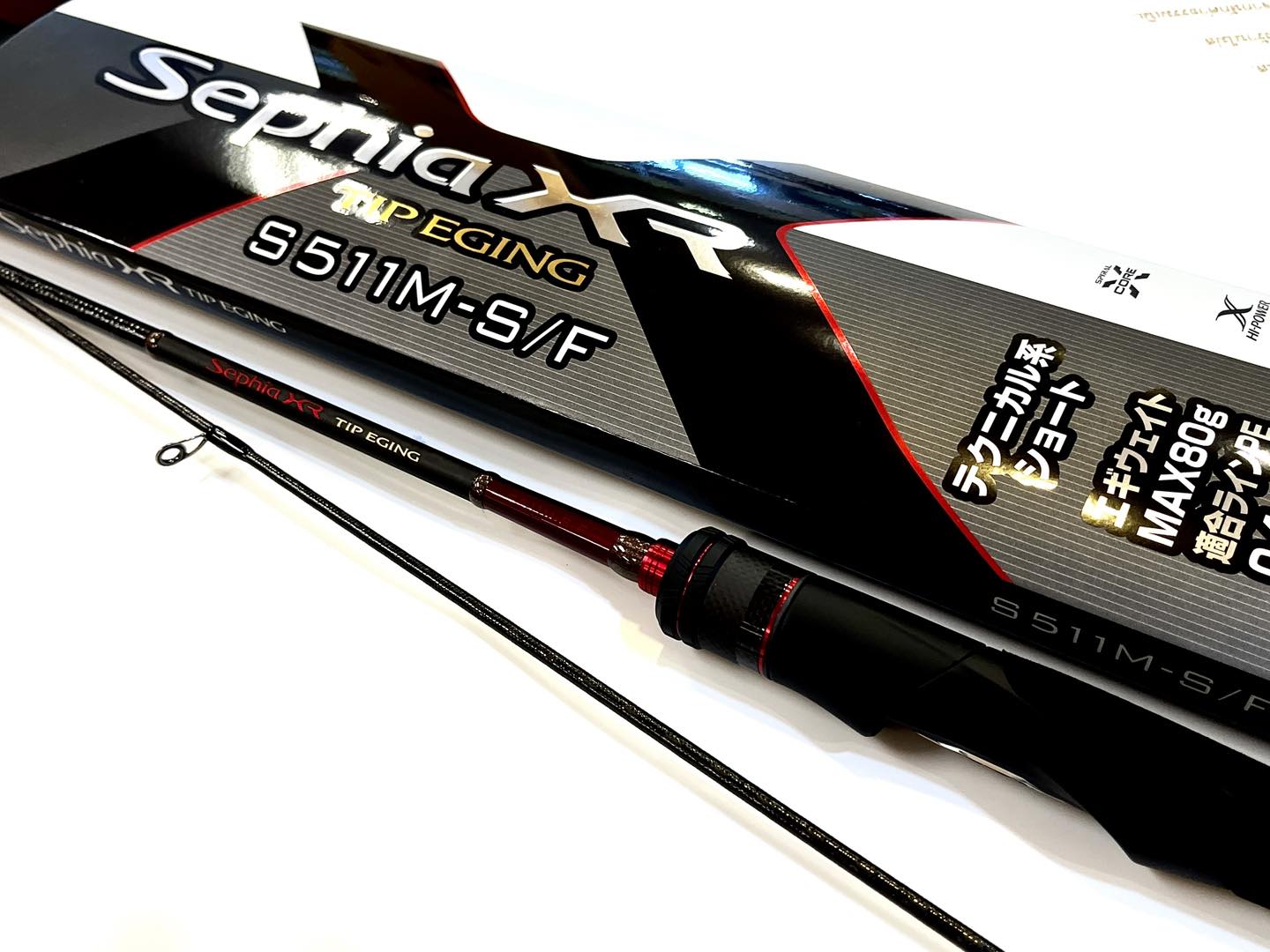 NEW ROD SHIMANO Sephia XR TIP EGING S511M-S/F