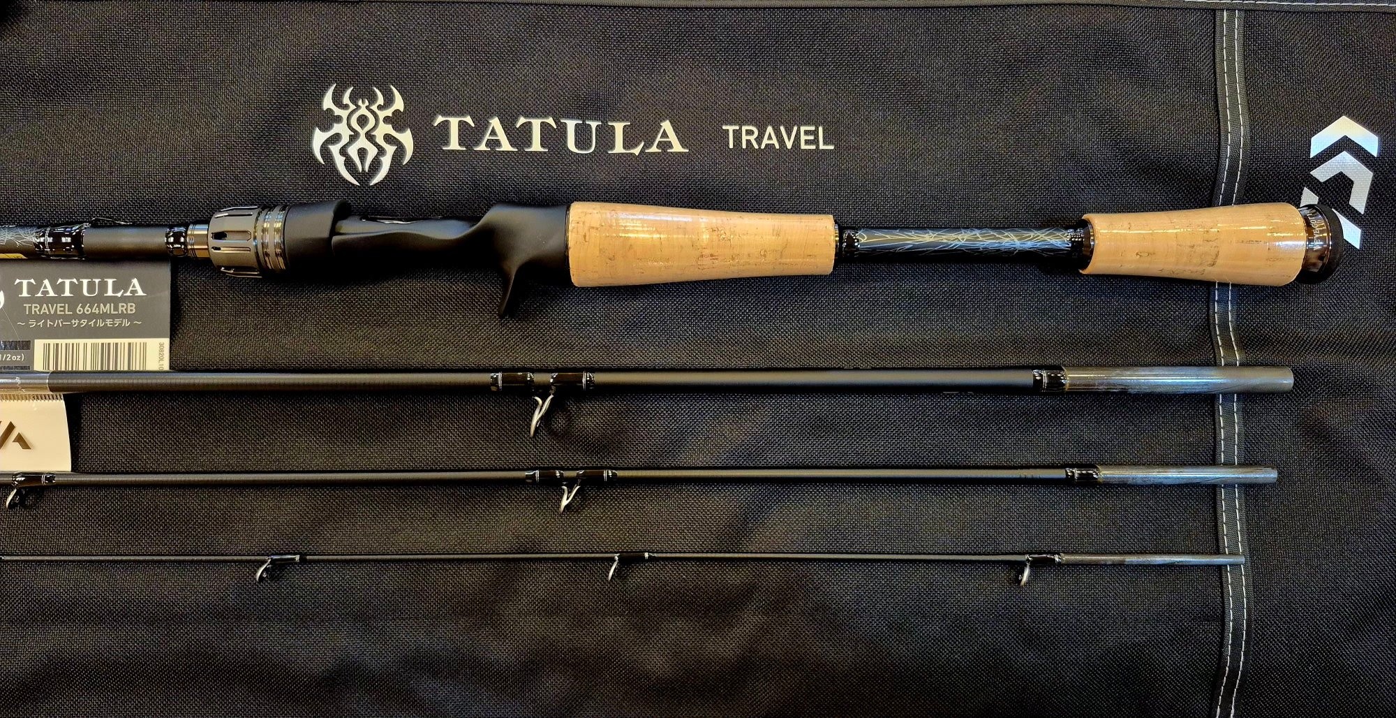 NEW ROD DAIWA TATULA TRAVEL 6104MRB