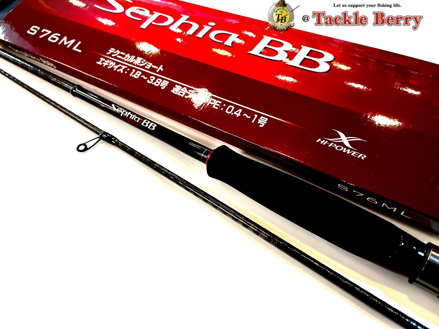 NEW ROD SHIMANO 22 SEPHIA SS S76ML