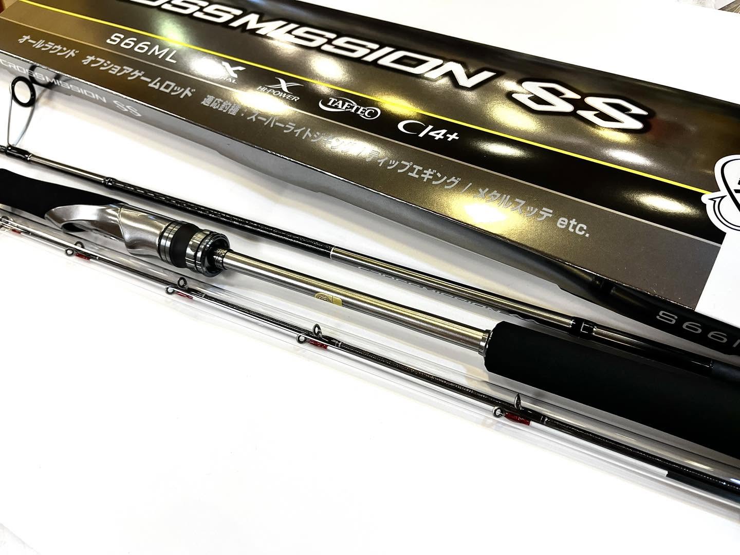 NEW ROD SHIMANO 26 CROSSMISSION SS S66ML