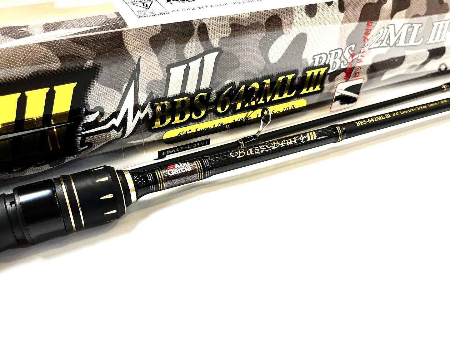 NEW ROD Abu Garcia Bass Beat III BBS-642ML III