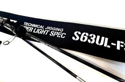 NEW ROD XESTA SCRAMBLE SUPER LIGHT JIGGING ROD S63UL-FS