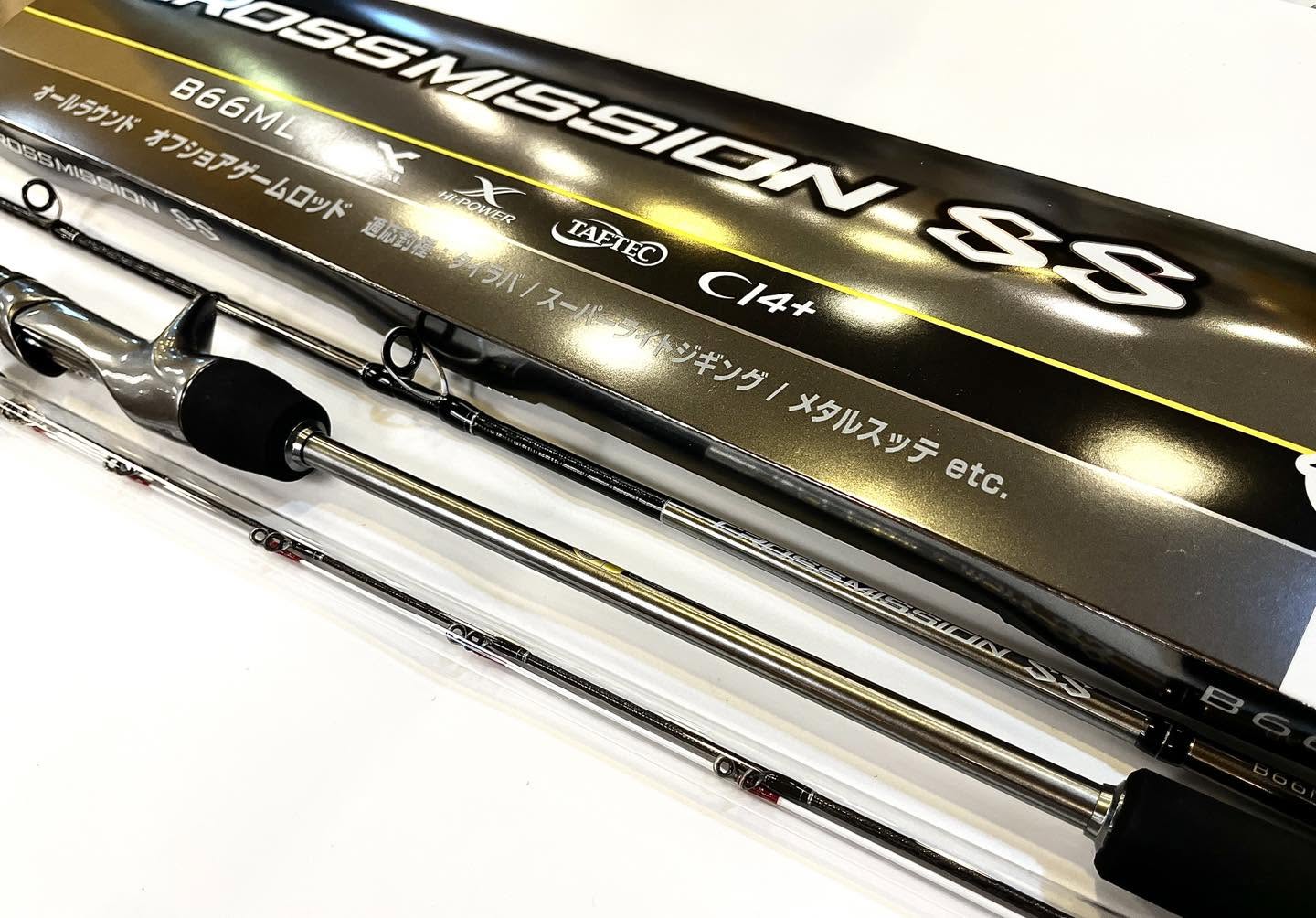 NEW ROD SHIMANO 26 CROSSMISSION SS B66ML