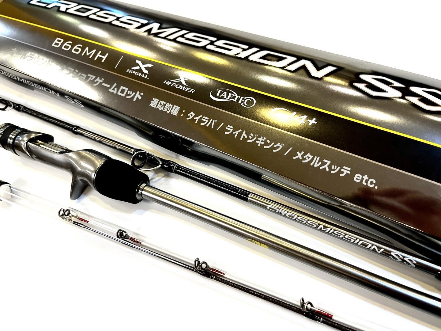 NEW ROD SHIMANO 26 CROSSMISSION SS B66MH