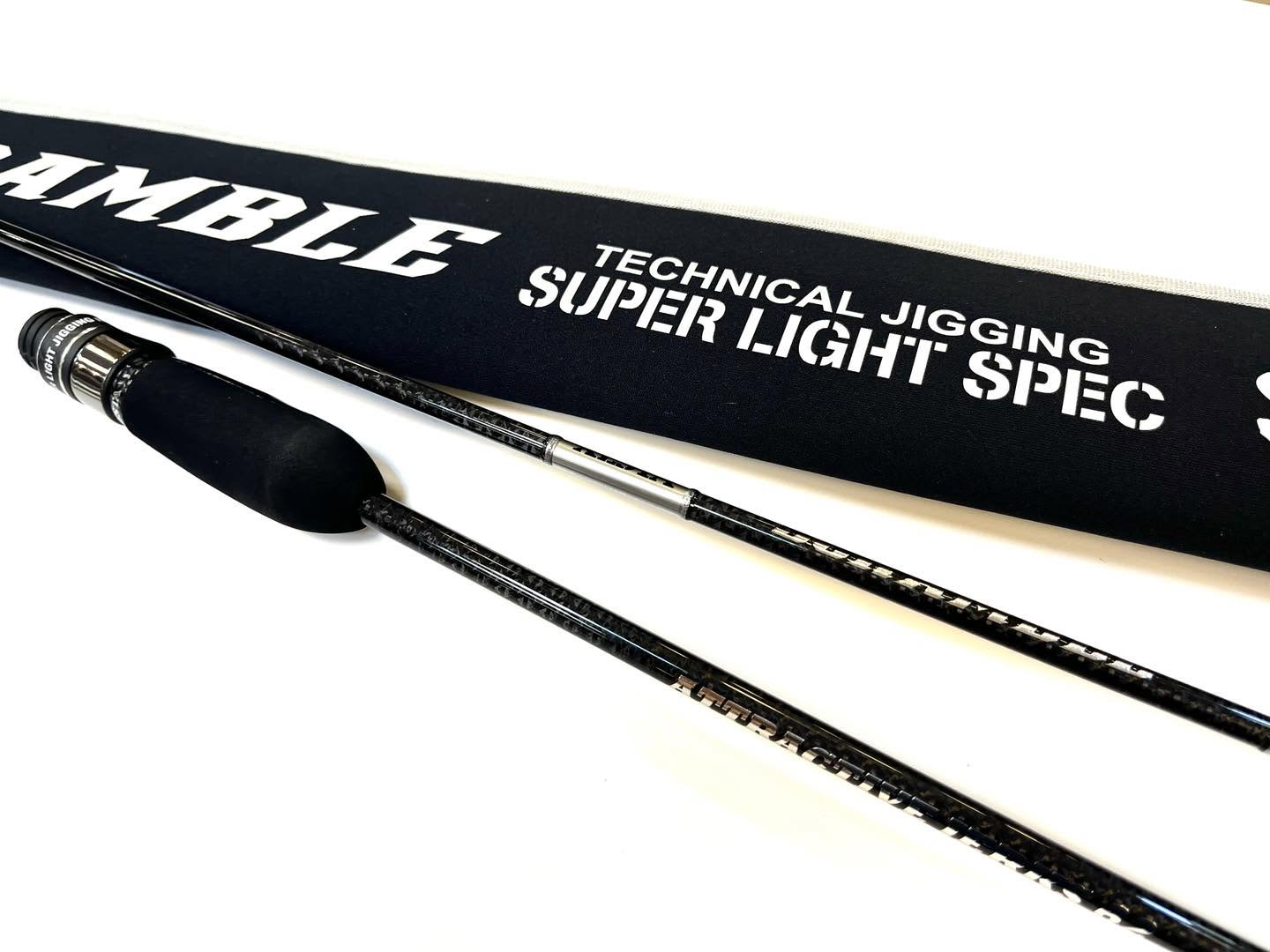 NEW ROD XESTA SCRAMBLE SUPER LIGHT JIGGING ROD S62UL-S