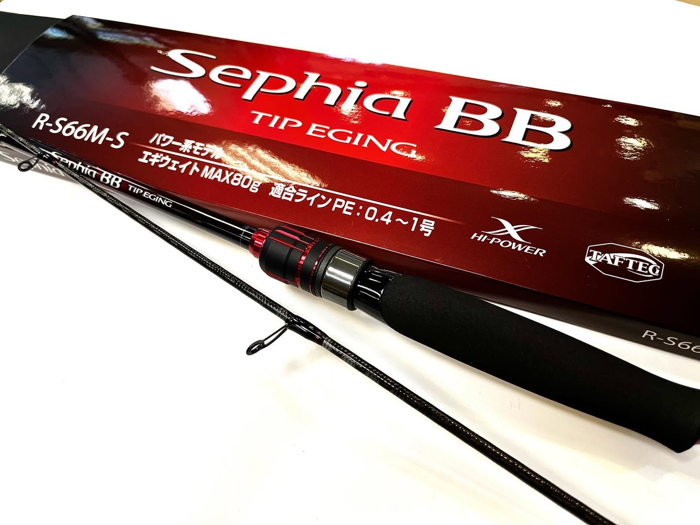NEW ROD SHIMANO Sephia BB TIP EGING R-S66M-S
