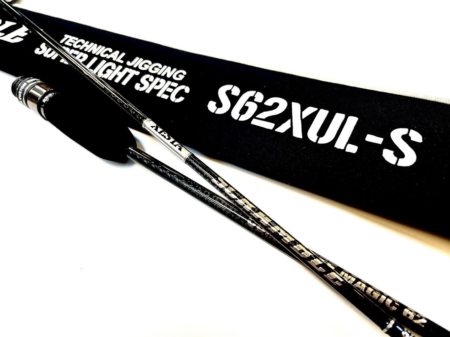 NEW ROD XESTA SCRAMBLE SUPER LIGHT JIGGING ROD S62XUL-S COMPOSITE MAGIC 62